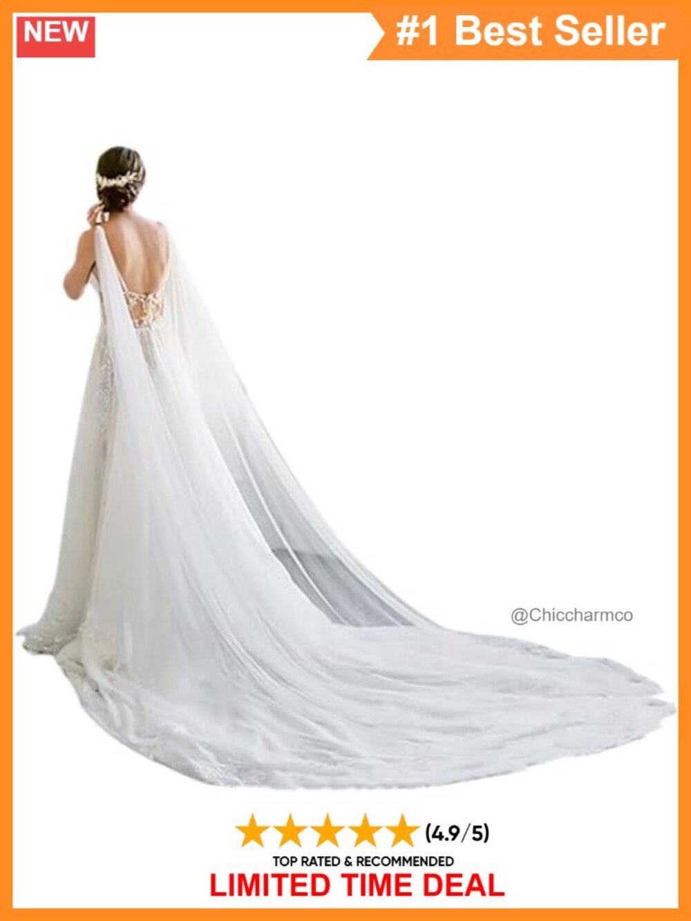 Soft Tulle Bridal Cape Wedding Shawl Evening Wrap Women